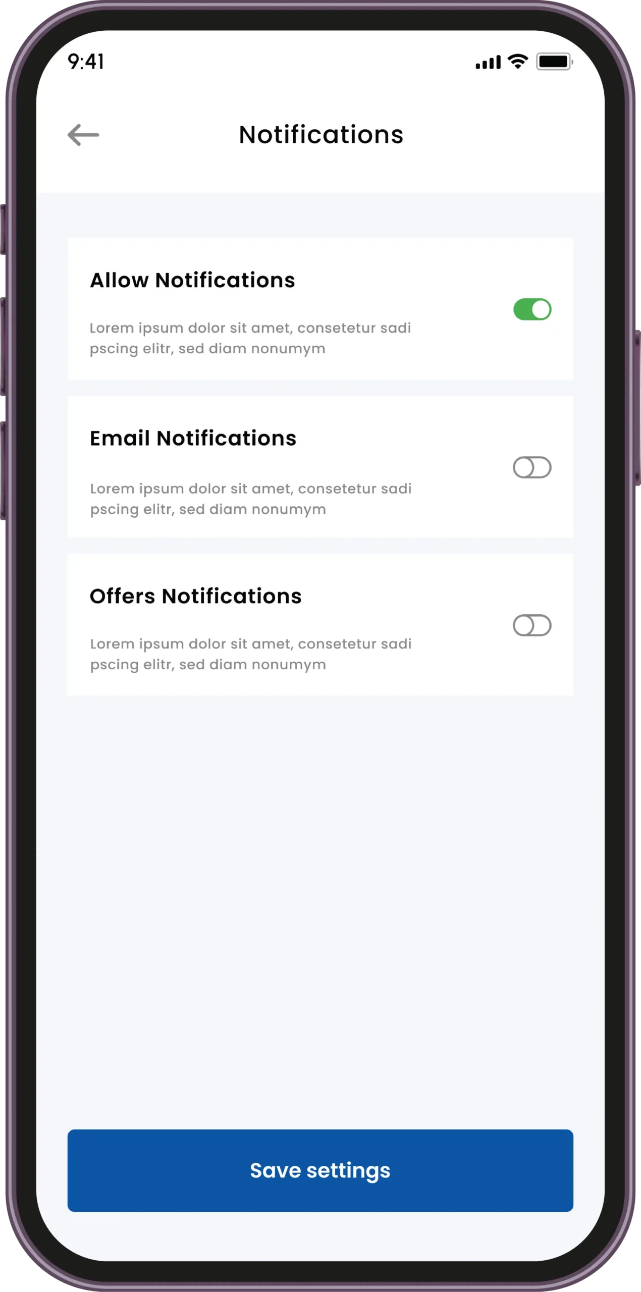 Notifications